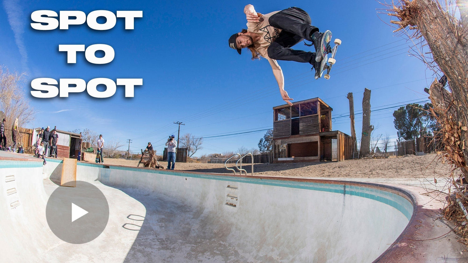 Spot to Spot: John Worthington Scrapes Deep End Coping to Staircase