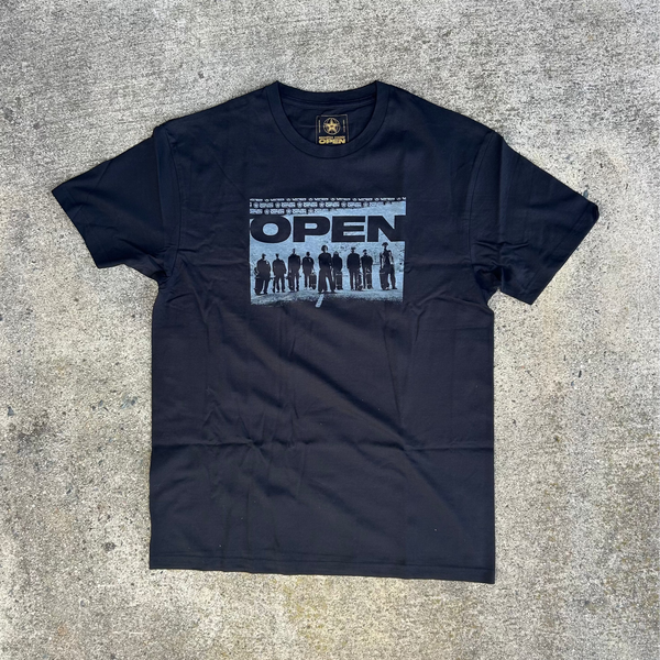 RSEO OPEN T-shirt BLACK