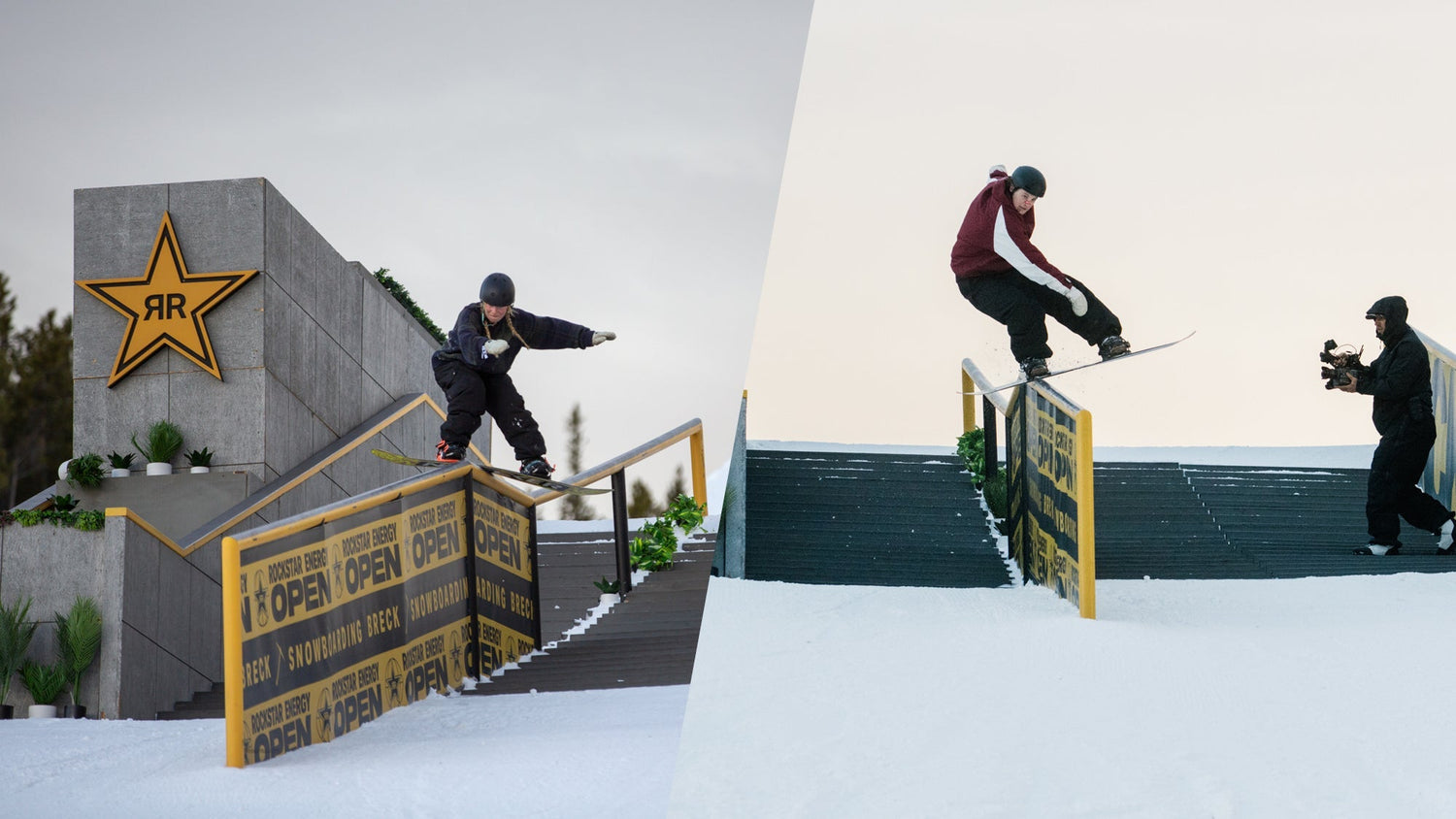 Men's and Women's Rail Jam Winning Runs | Rockstar Energy Open Breckenridge 2025