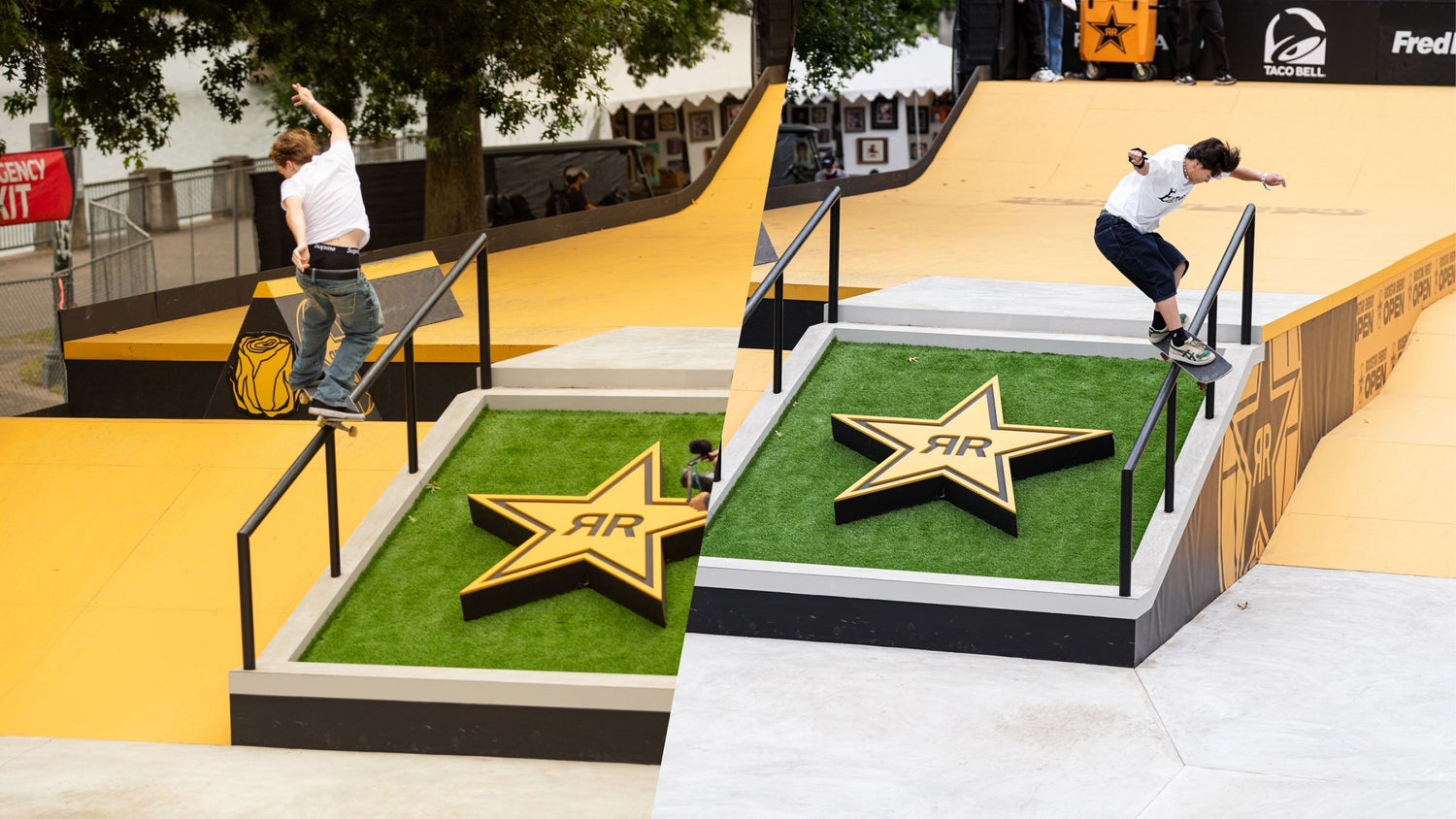 Malachi Gray and Niko Sugimoto Lead The Charge As Top VQS Qualifiers, Advancing To Skate With The Pros | Rockstar Energy Open 2025