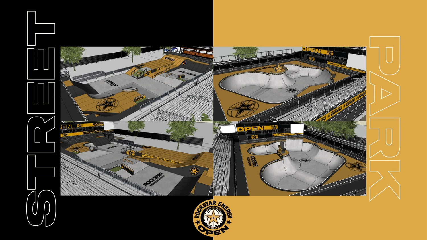 Rockstar Energy Open 2025 Street and Park Course Preview