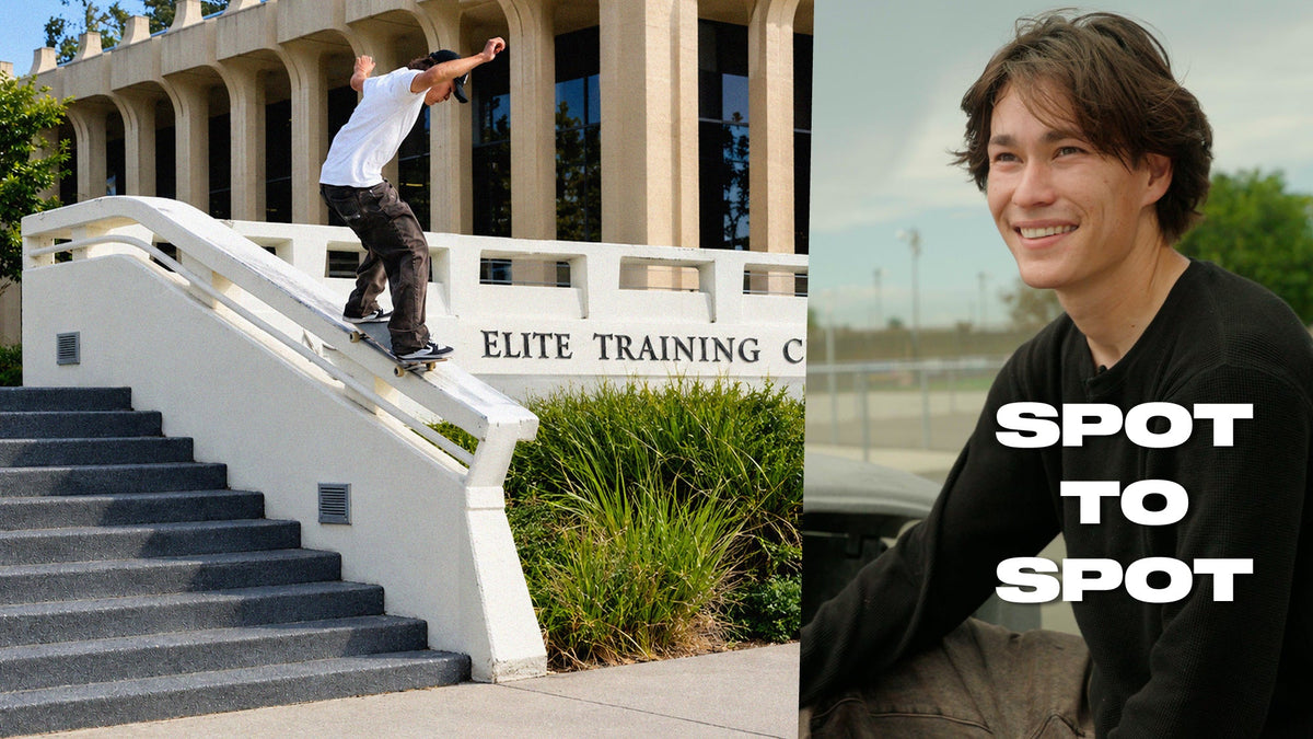 Evon Martinez Skates Huntington Beach & UC Irvine | Spot to Spot