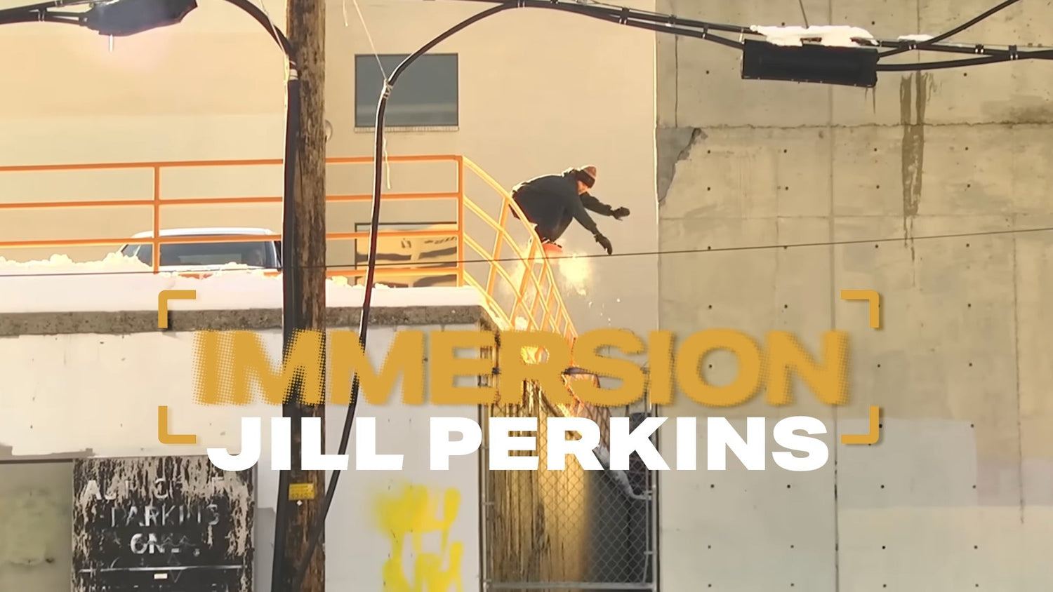 Immersion: Jill Perkins on Her Mindset Behind Her Street Snowboarding Prowess