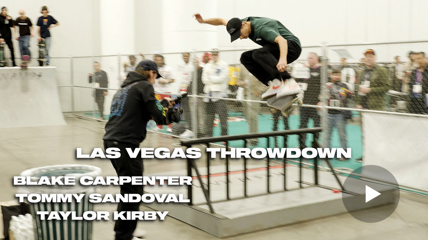 Las Vegas Throwdown: Blake Carpenter, Taylor Kirby, Tommy Sandoval at Project Trade Show