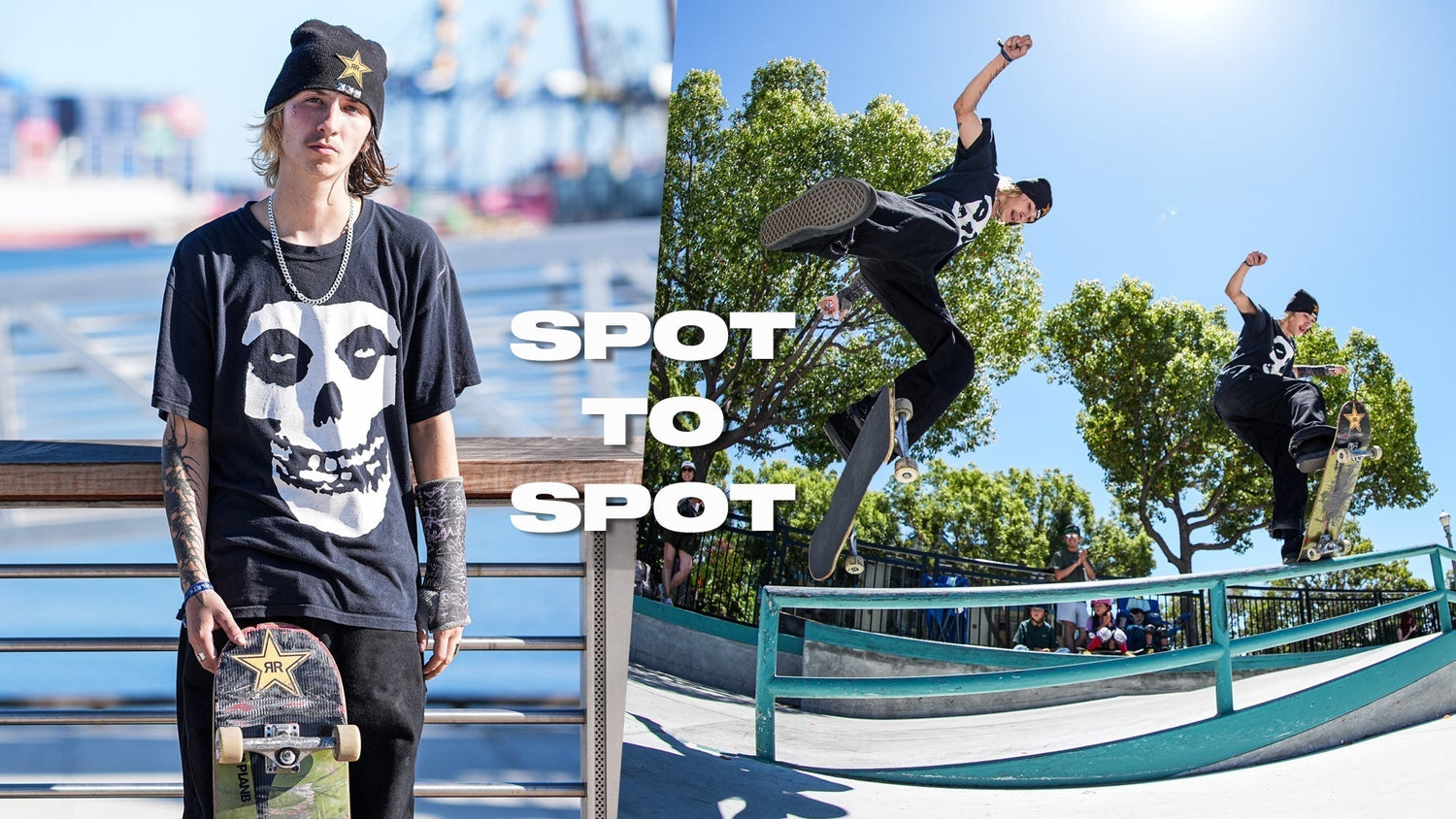 Lazer Crawford Skateboarding Long Beach | Spot to Spot
