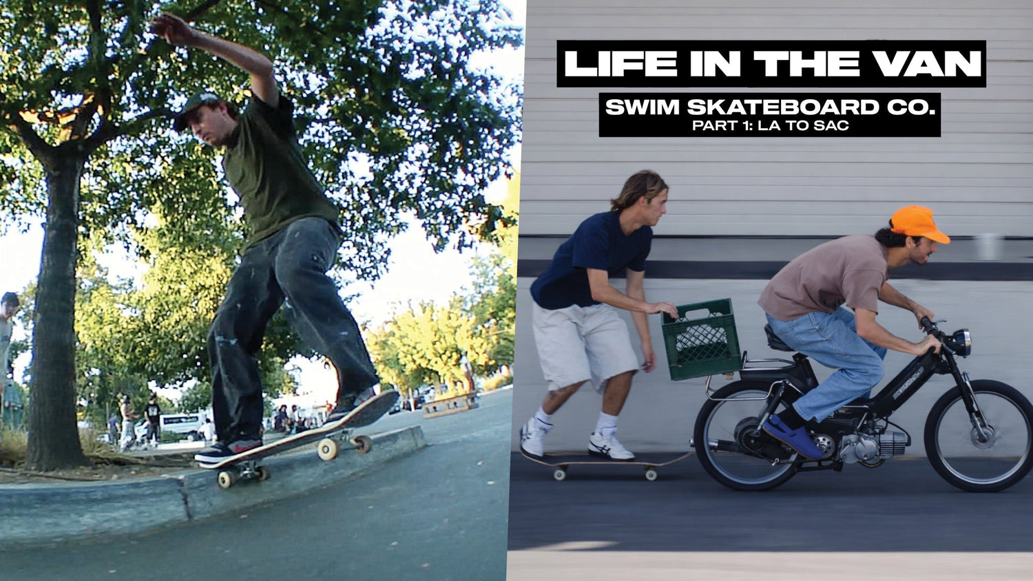 Swim Skateboards Co. Part 1: LA to Sac | Life in the Van Vol. 6