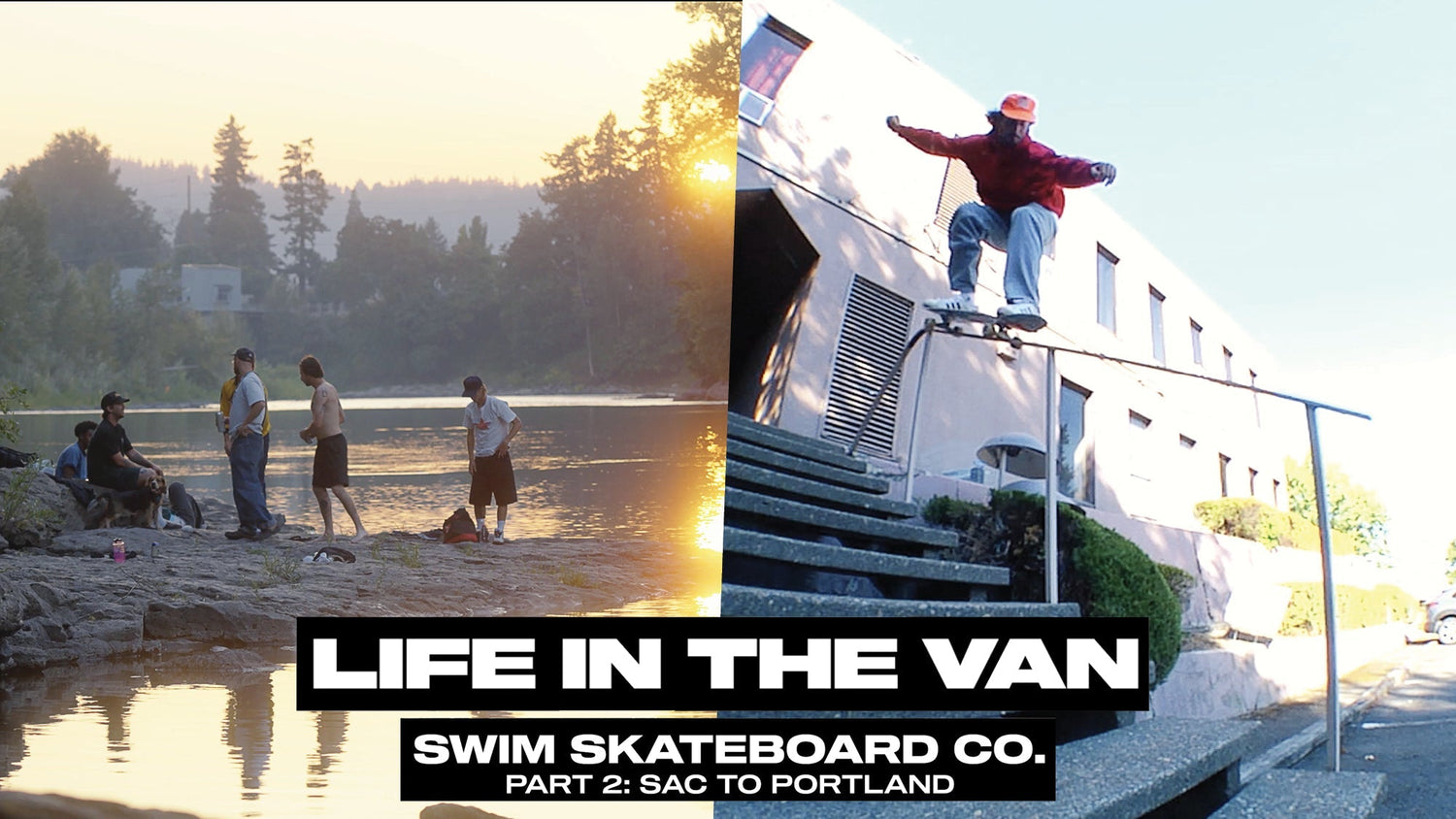 Swim Skateboards Co. Part 2: Sac to Portland | Life in the Van Vol. 6