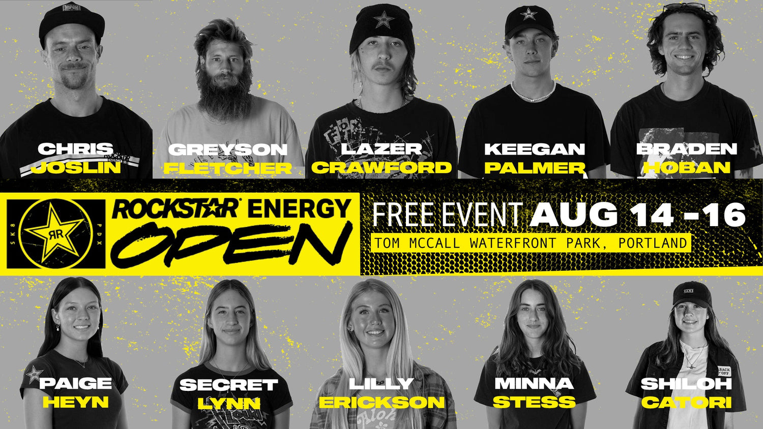 Invited Skaters: RSEO Portland 2026
