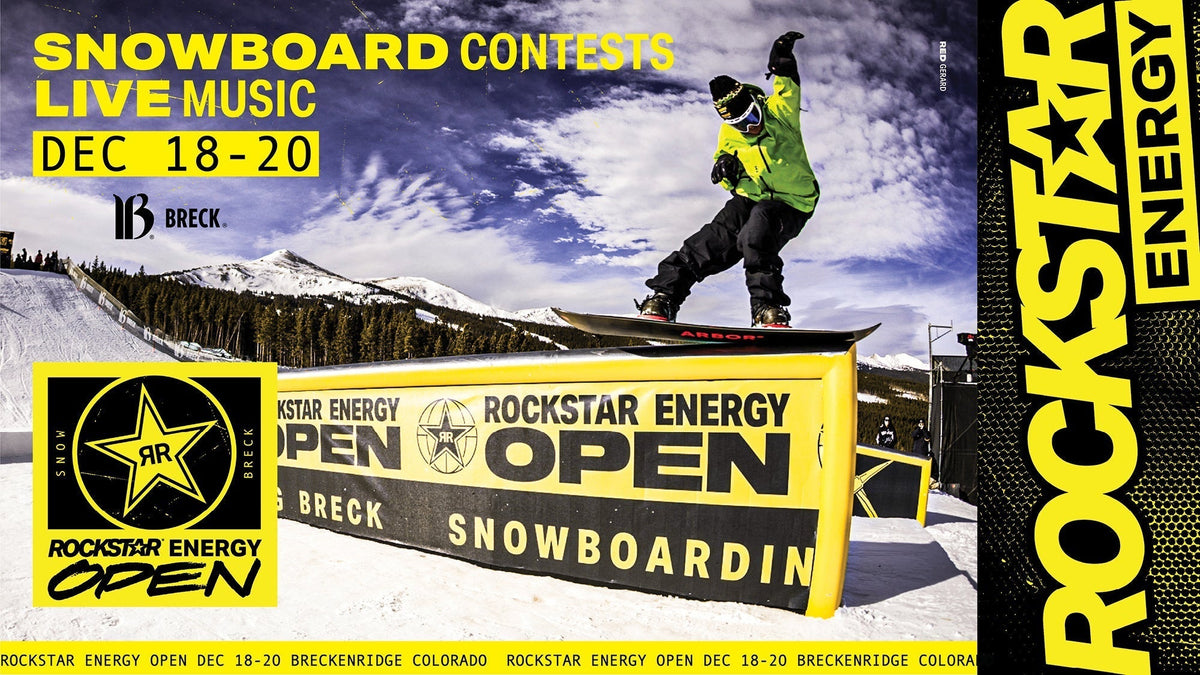 Rockstar Energy Open 2026: Breckenridge Set to Host Three Days of Snowboard Mayhem