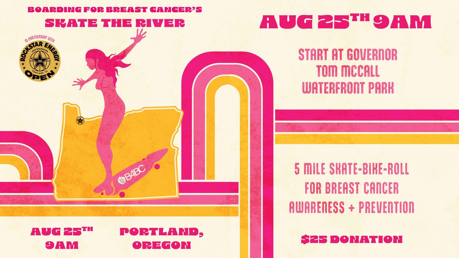 B4BC Hosts Skate The River During Rockstar Energy Open Portland