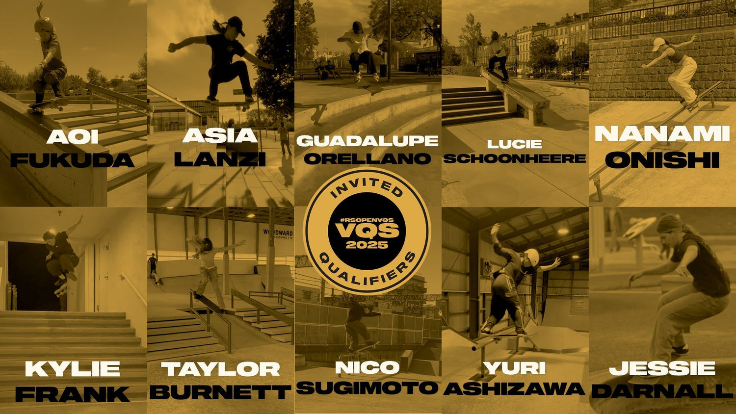 RSEOpen VQS 2025: Top 10 Women Invited Qualifiers to Rockstar Energy Open