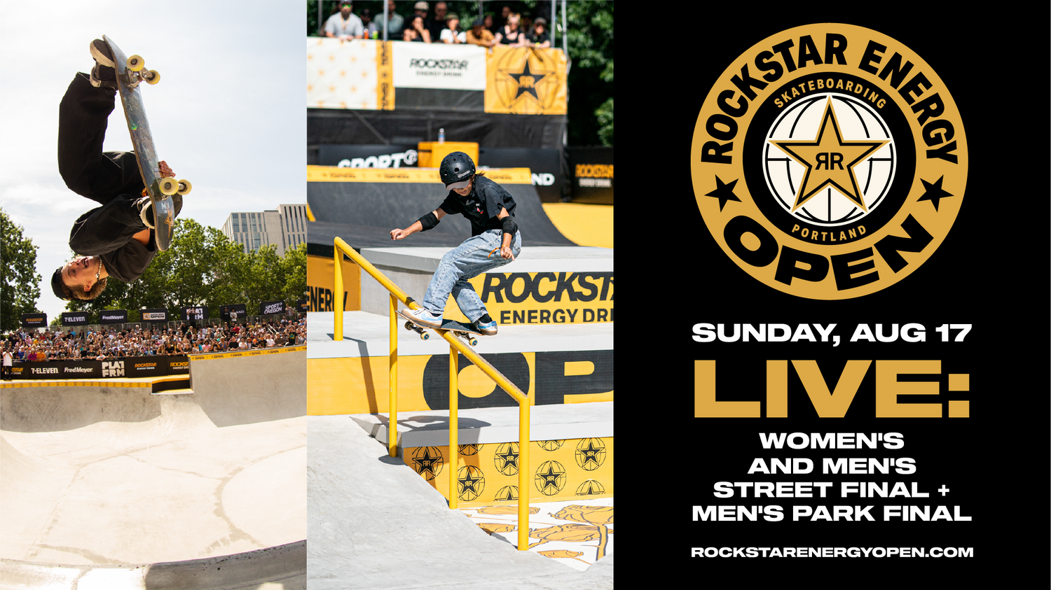 Women’s Street Final + Men’s Park and Street Final | Rockstar Energy Open 2025