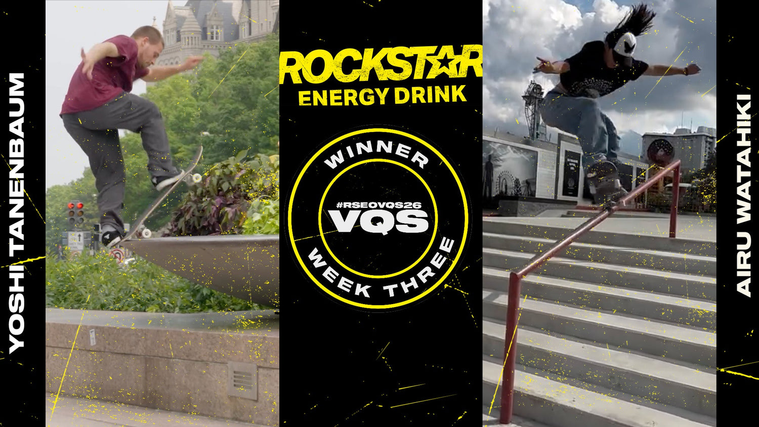 Airu Watahiki and Yoshi Tanenbaum #RSEOVQS26 Winners Week Three