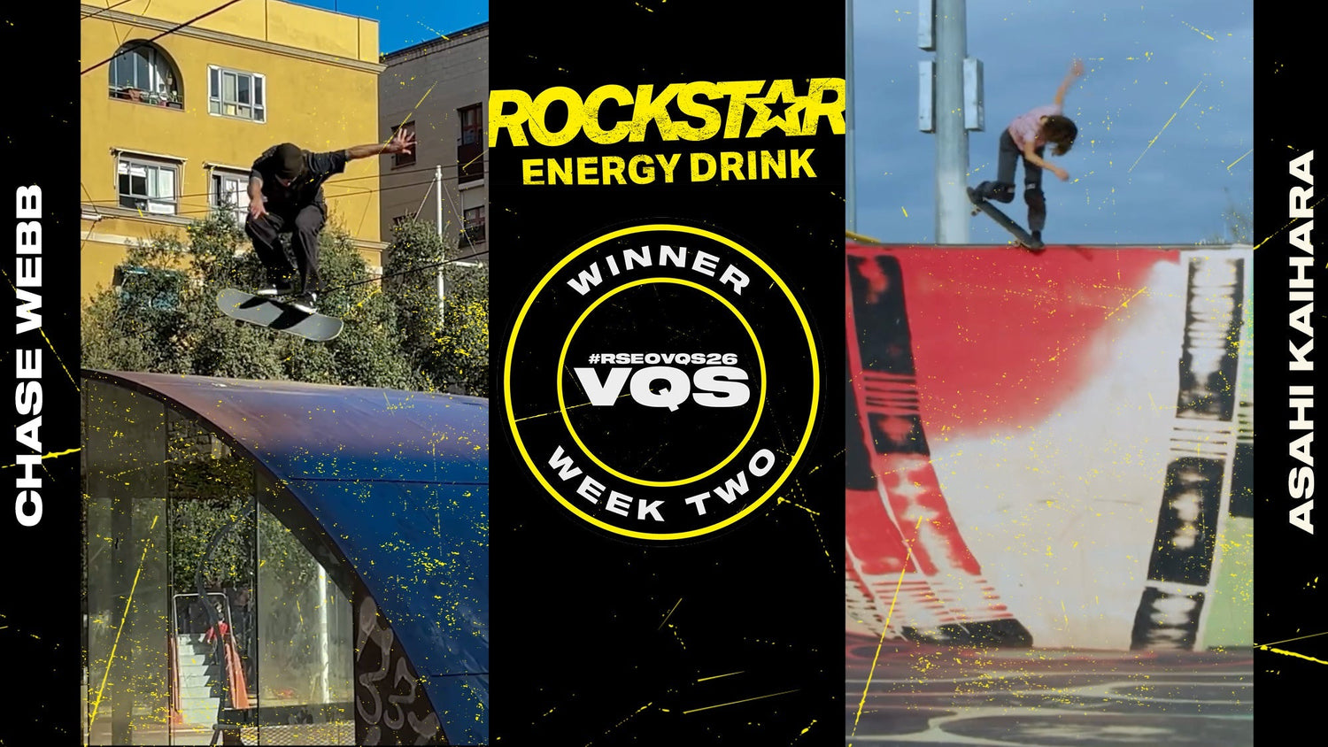 Asahi Kaihara and Chase Webb #RSEOVQS26 Winners Week Two