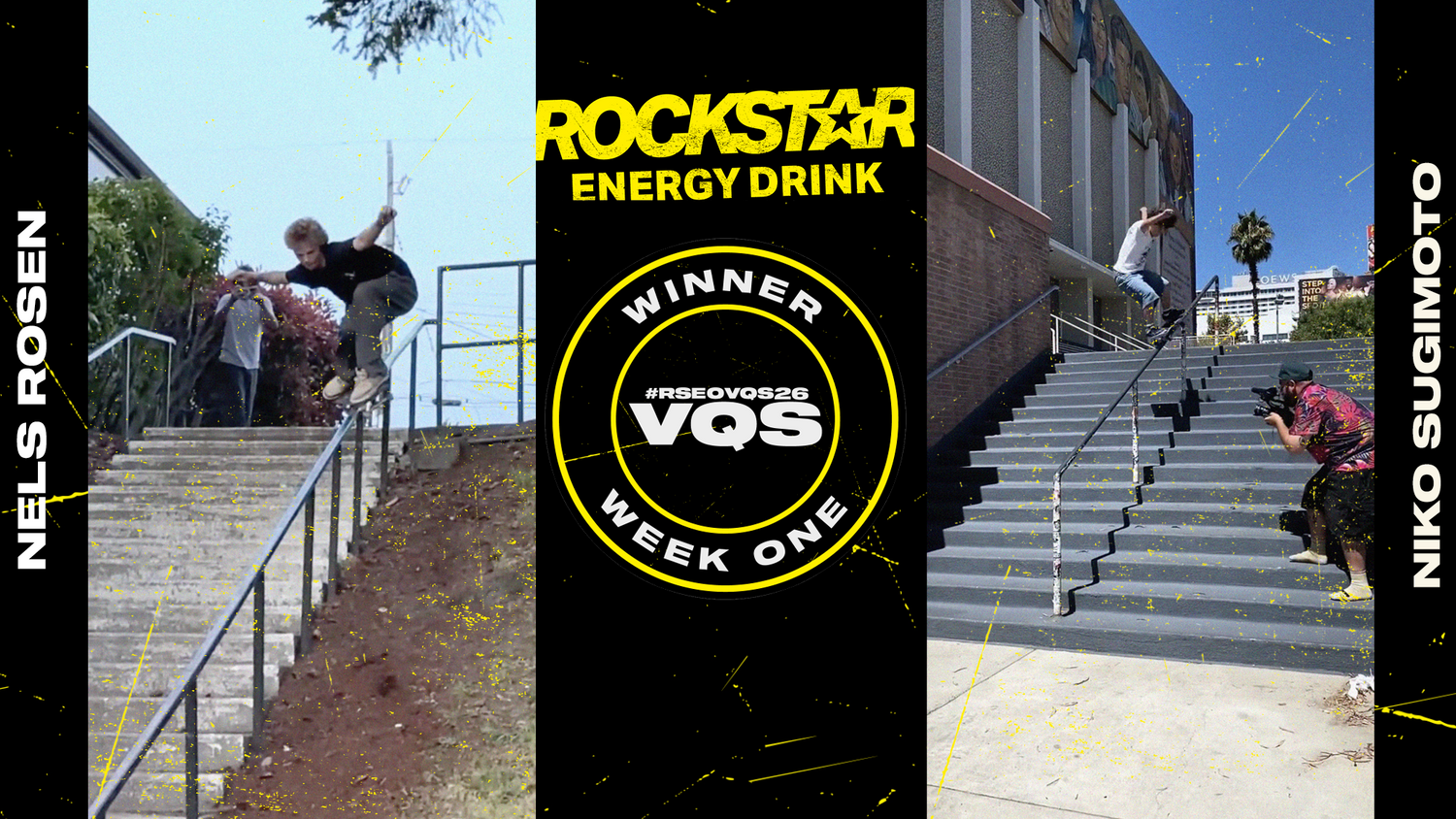 Niko Sugimoto and Nels Rosen #RSEOVQS26 Winners Week One