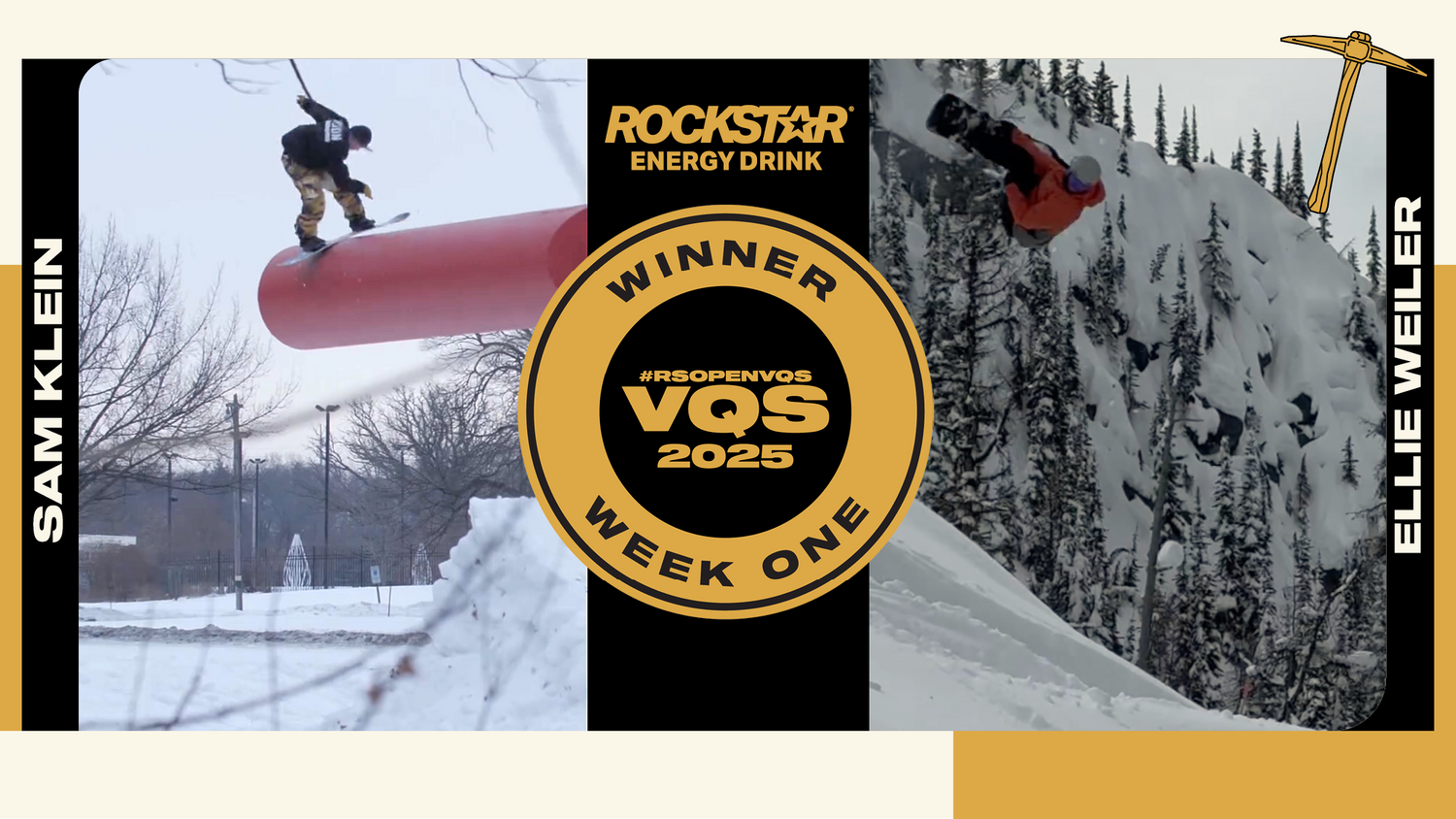 Ellie Weiler and Sam Klein RSOPENVQS Winners Week One