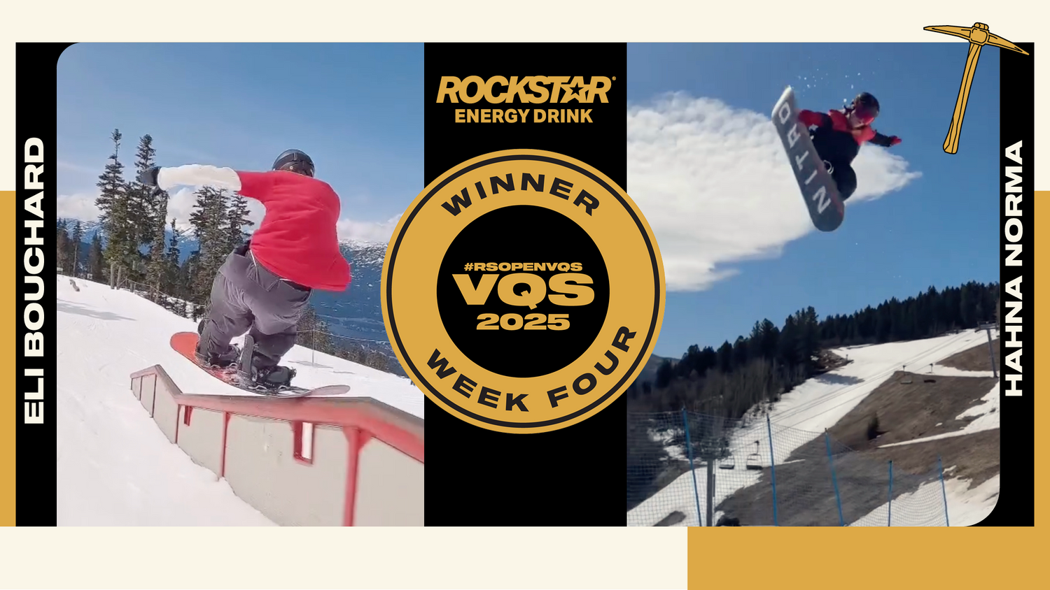 Hahna Norman and Eli Bouchard RSOPENVQS Winners Week Four