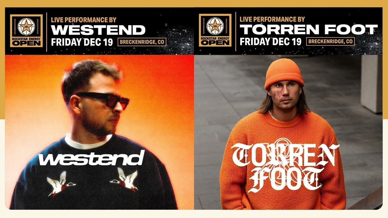 Westend and Torren Foot to Headline Inaugural RSEO in Breckenridge December 19, 2025