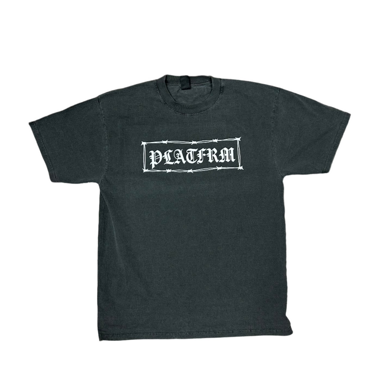 PLATFRM LTD EDITION BARBED WIRE T-SHIRT