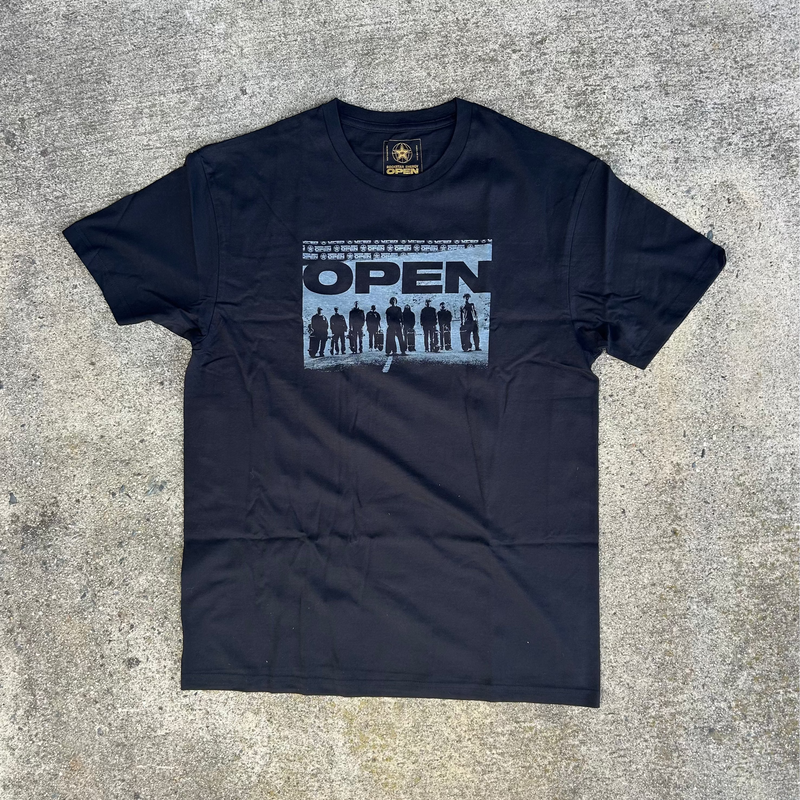 RSEO OPEN T-shirt BLACK
