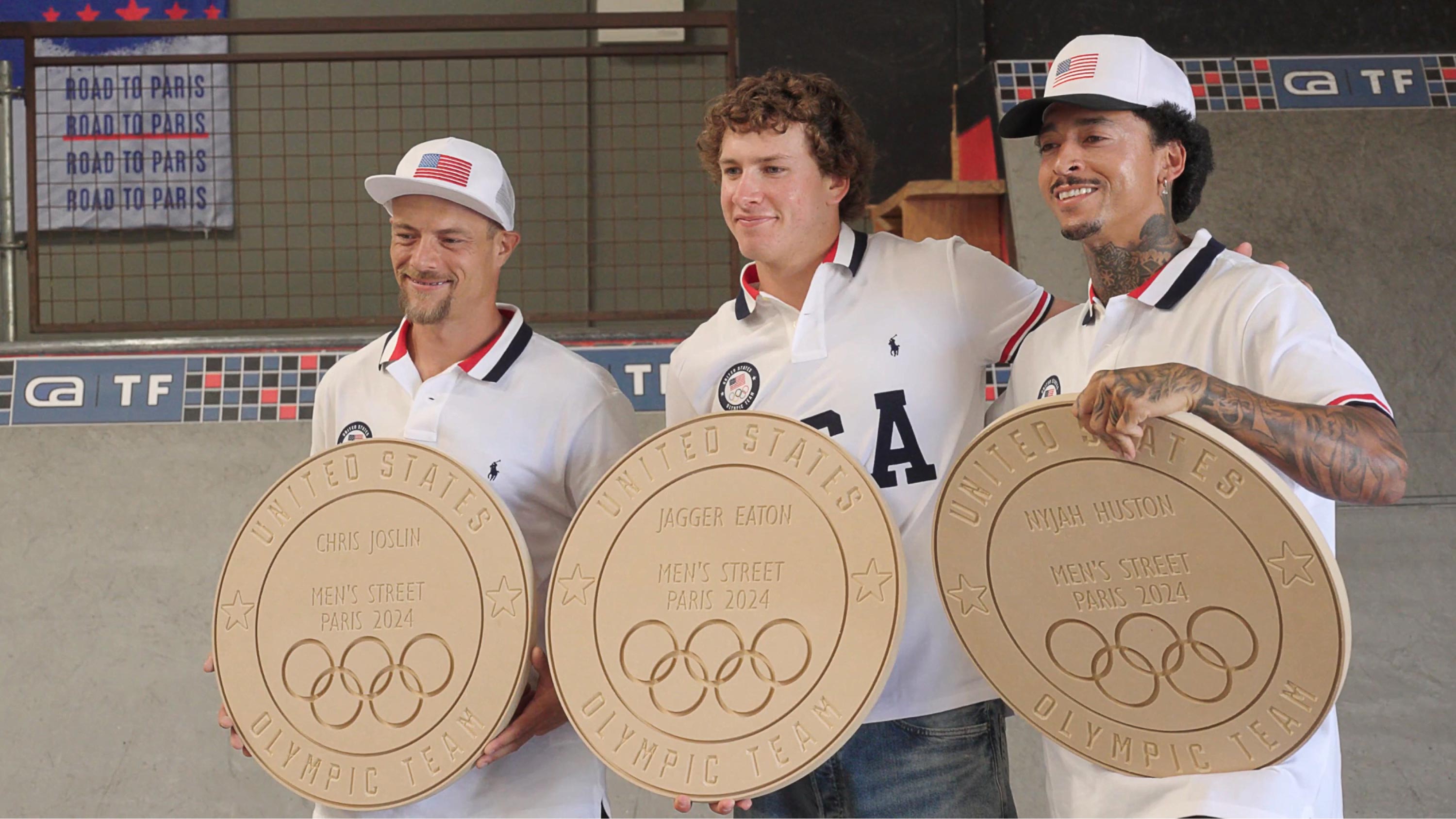 Team USA Men's Street Skateboarding Road to Paris Olympics 2024 Platfrm